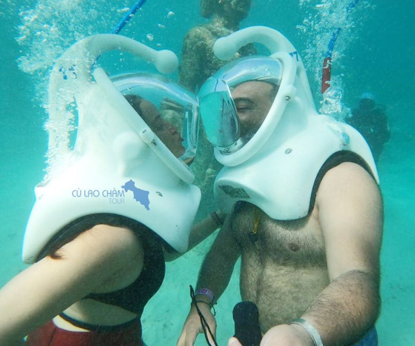 Cham Island Walking Underwater Seatrek