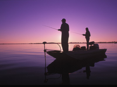 fishing from boat