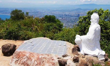 Discovery The legend of Chessboard Peak Son Tra Peninsula Danang by Jeep car