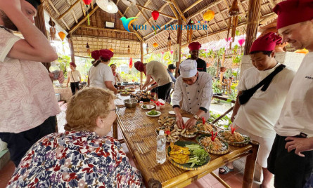 My Son Sanctuary & Cam Thanh Cooking Class 1 Day Hoi An Group Tour – A Flavorful Day Trip