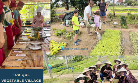 A Unique Nighttime Cooking Class Experience in Tra Que vegetable village