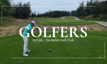 What are the best golf courses to play in Da Nang and Hoi An, Vietnam?