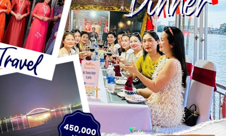 How much does a dinner cruise on the Perfume River cost?