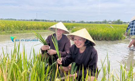 Hoi An Cooking Class And Buffalo Tour At Tra Que Vegetable Village