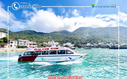 High-Speed Boat Ticket To Cham Islands Hoi An SAFETY & CHEAP