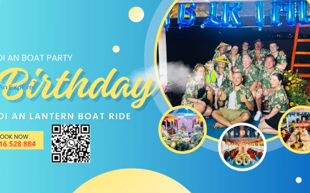 Celebrating Life’s Milestones – A Birthday Bash on Hoi An’s Wooden Boat River