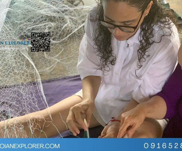 Tra Nhieu Fishing Village Eco Tour From Hoi An | Net Weaving Experience