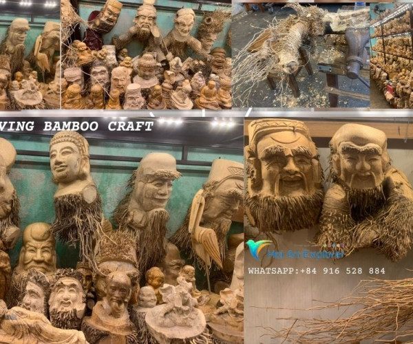 Hoi An Bamboo Root Carving Craft